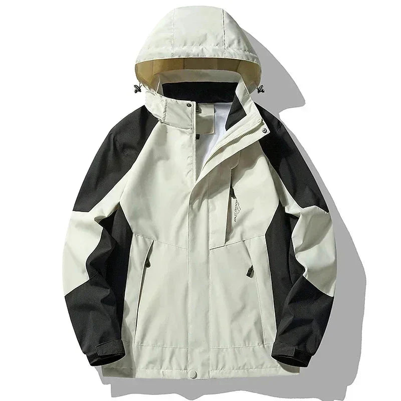 NOUVEAU RICHE Gorpcore Abenteuerjacke Winddicht Wasserdicht