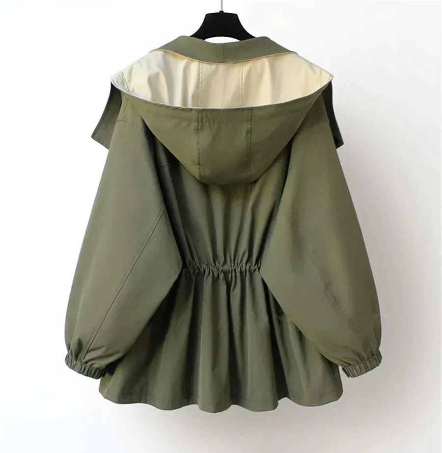 NOUVEAU RICHE Damenjacke Wasserabweisendes Material Passform Outdoor - Winterjacke - Wintermäntel Damen