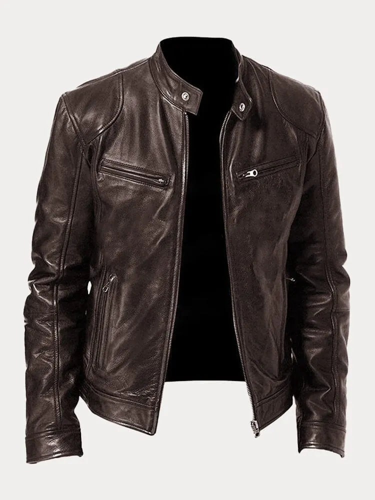 NOUVEAU RICHE Moderne Jacke Stil und Robustheit für Jede Gelegenheit Braun