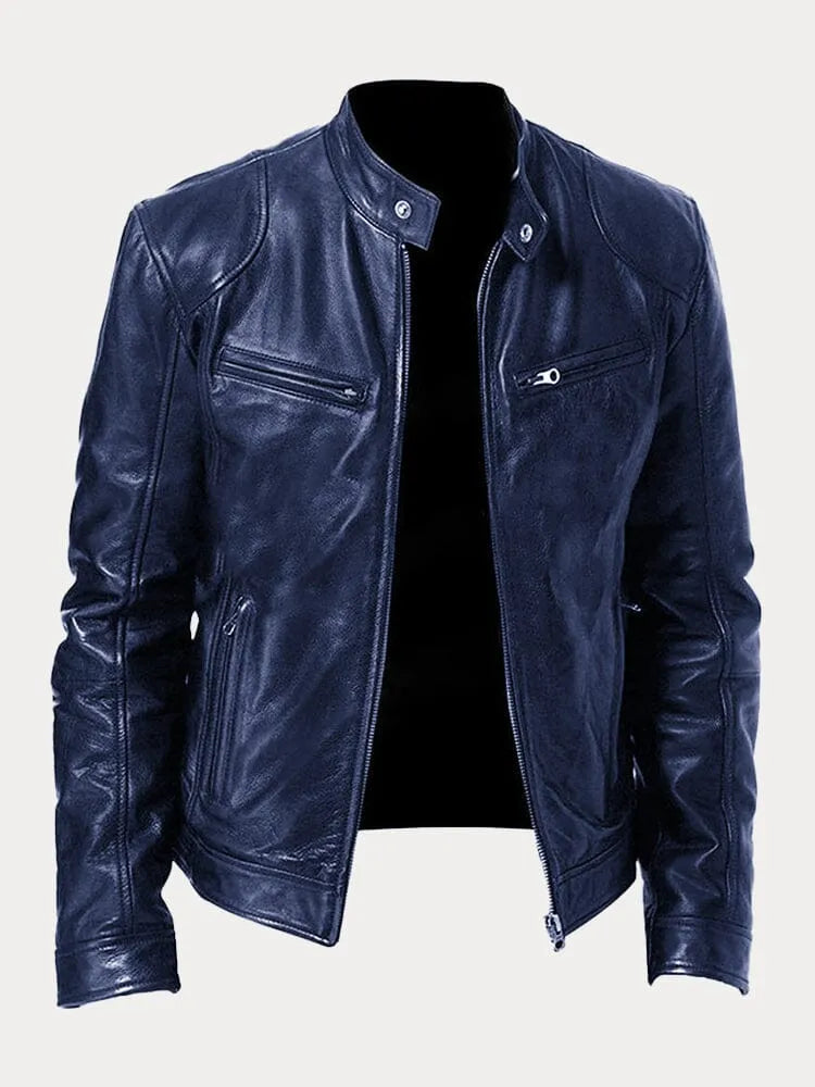 NOUVEAU RICHE Moderne Jacke Stil und Robustheit für Jede Gelegenheit Blau