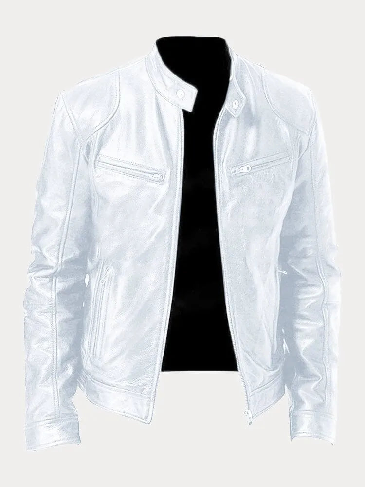NOUVEAU RICHE Moderne Jacke Stil und Robustheit für Jede Gelegenheit Weiß
