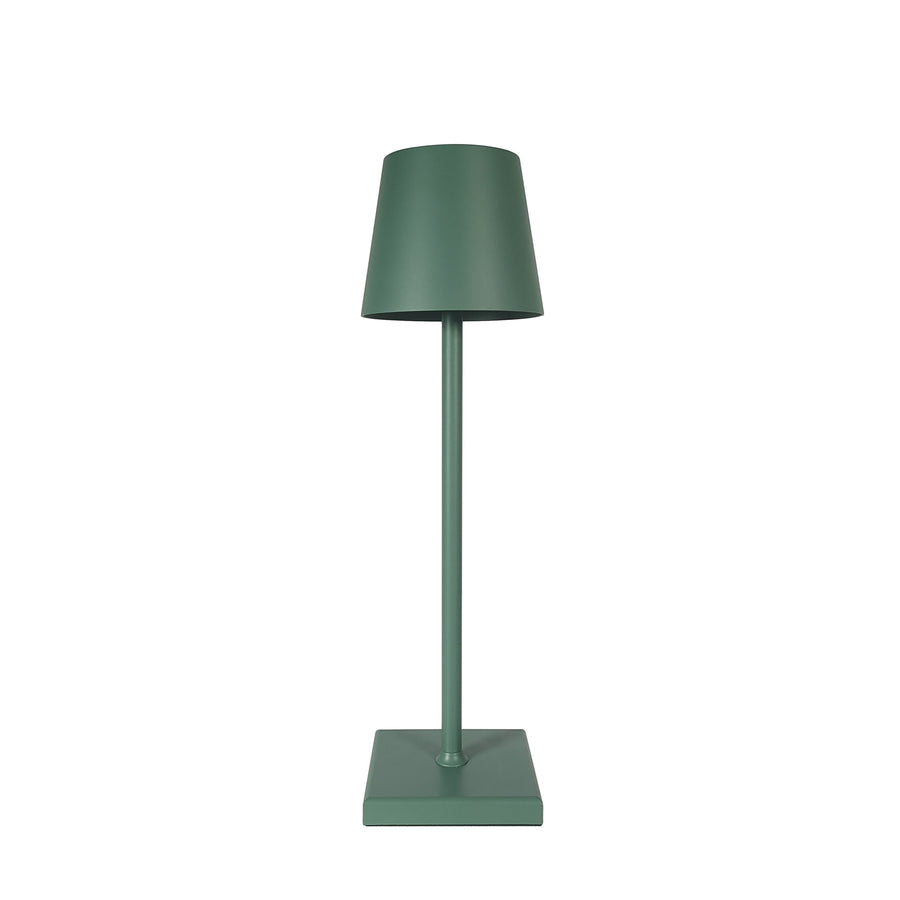 NOUVEAU RICHE Kabellose Tischleuchte Wiederaufladbar Modernes Design Grün