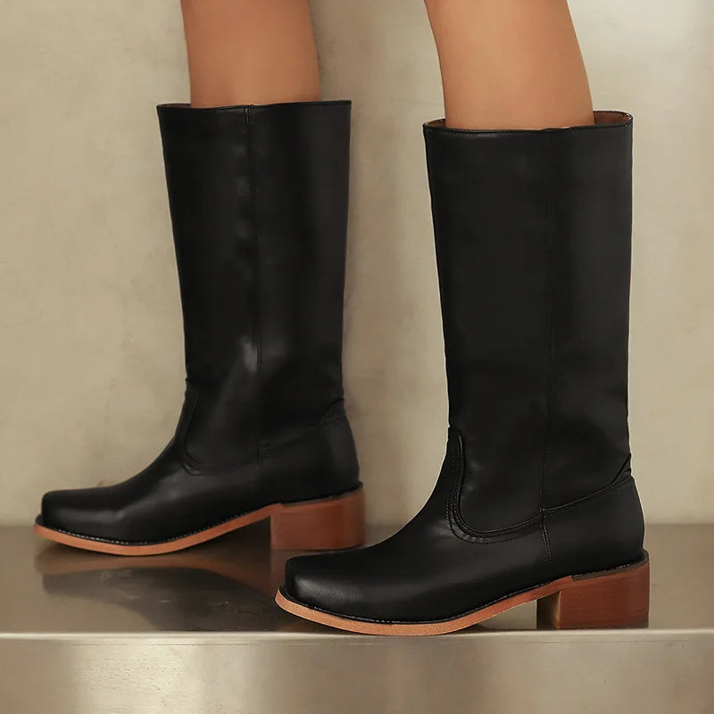 Zahara | Stiefel für Damen | Klassischer Kniehoher Schaft