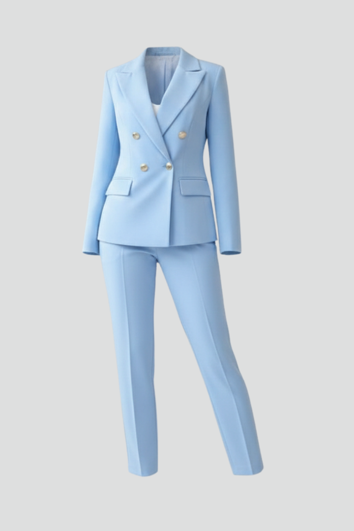 NOUVEAU RICHE Sophé | Elegantes und stilvolles Zweireiher Blazer Set