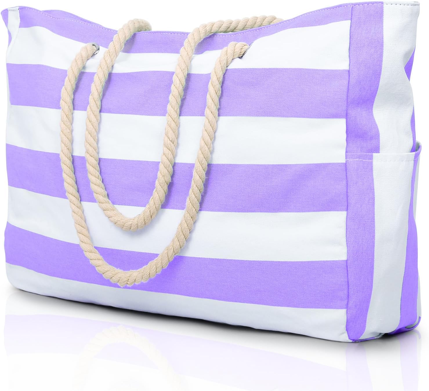 NOUVEAU RICHE Wasserdichte Extragroße Strandtasche Mit Taschen Für Wochenendtrips