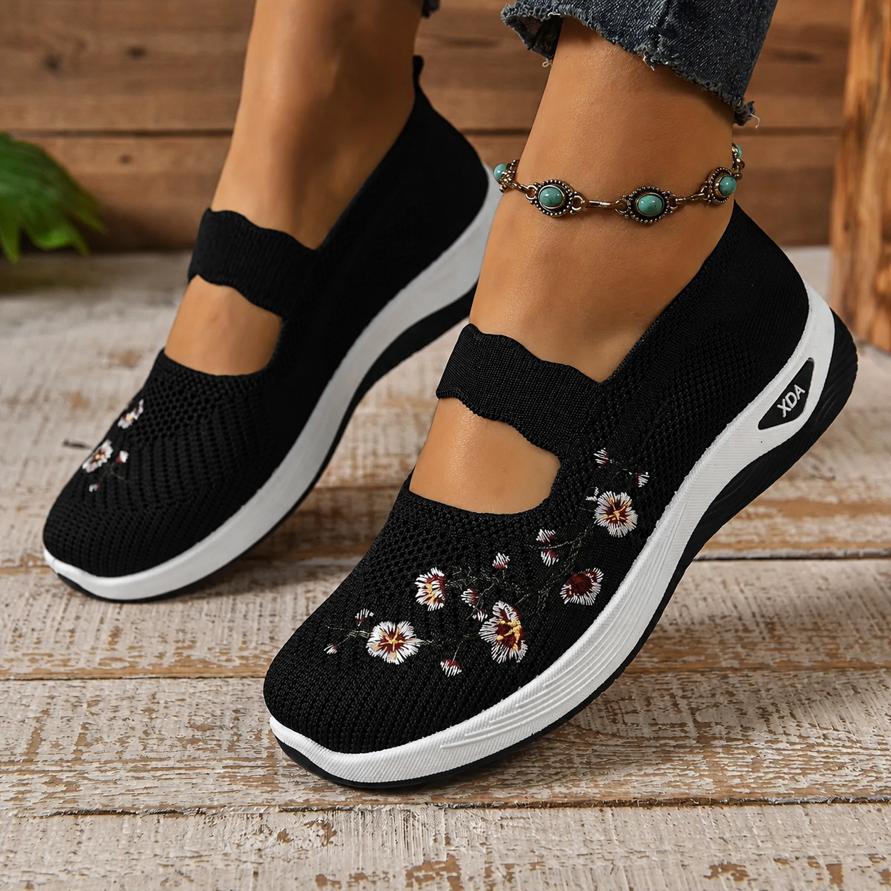 NOUVEAU RICHE Schlupfschuhe Weiche Sohle Druckverteilung Entlastung