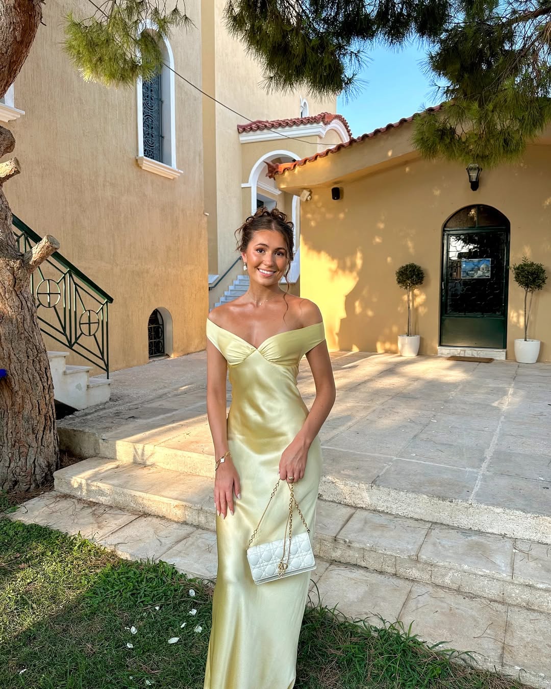 NOUVEAU RICHE Satin Maxikleid Ohne Rücken Stilvolle Eleganz Für Anlässe