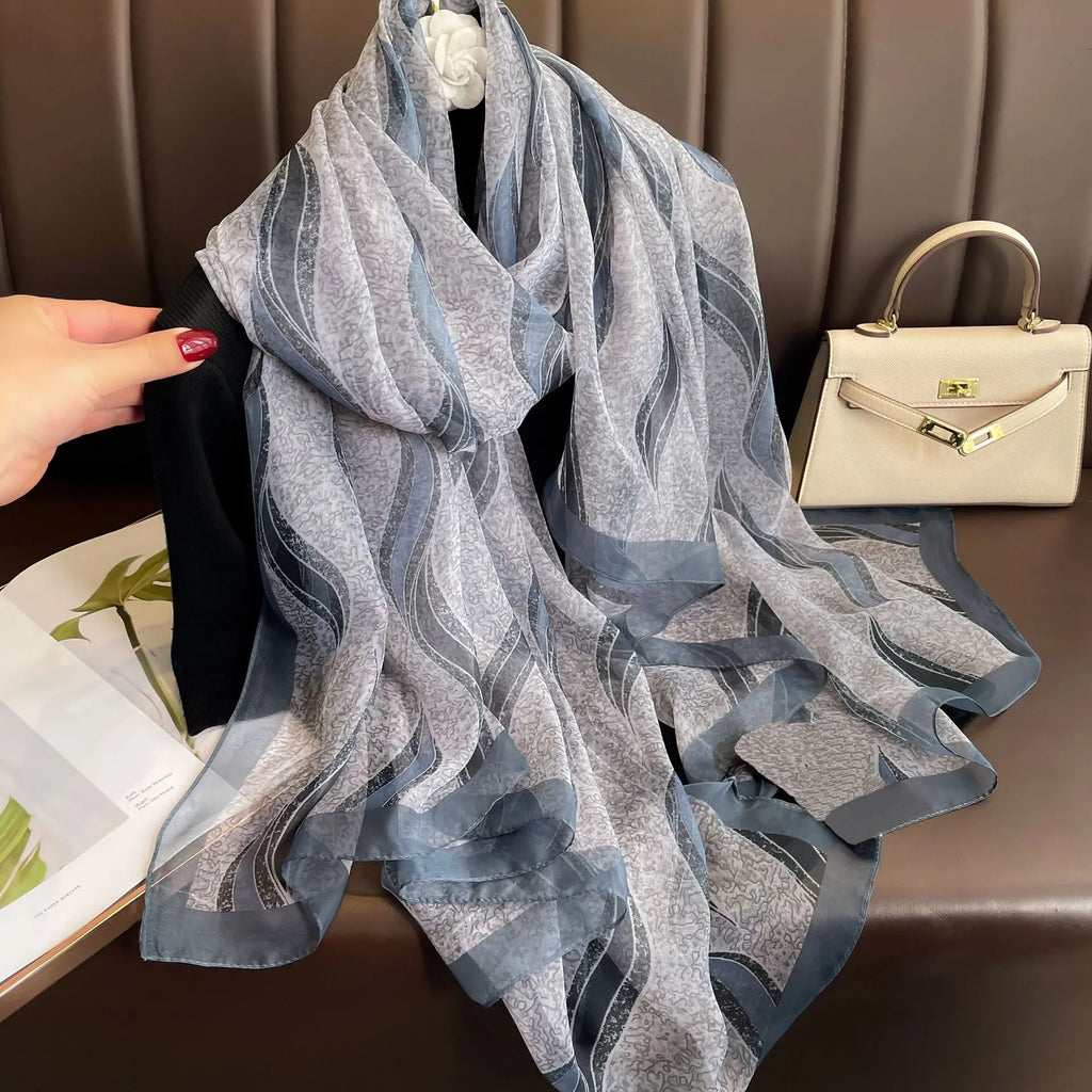 NOUVEAU RICHE Damen Schal für kalte Tage – Bunter Winterschal mit mehrfarbigem Muster, pflegeleicht, 11 Designs – Pamelo Mehrfarbig 10