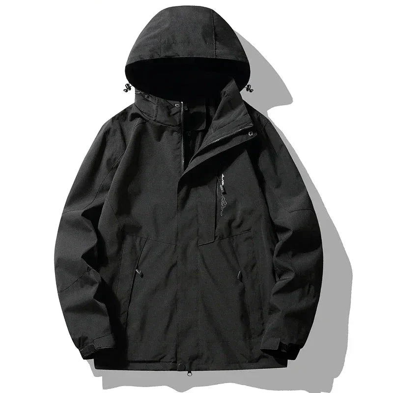 NOUVEAU RICHE Gorpcore Abenteuerjacke Winddicht Wasserdicht