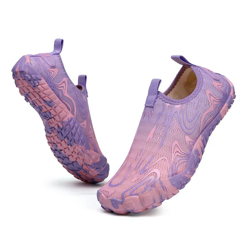 NOUVEAU RICHE Unisex Reinschlüpfen Barfußschuhe Wasserdichte Sohle