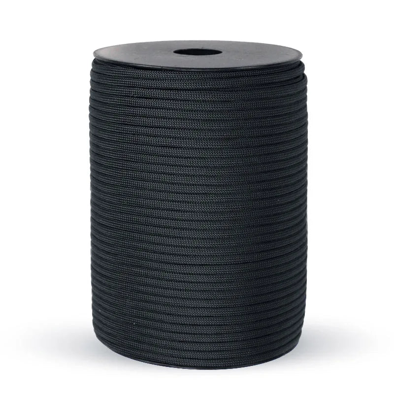 NOUVEAU RICHE Norvo 550 Paracord 100 m – 9-adriges Survival Paracord Seil für Camping, Outdoor & Basteln, 20 Farben