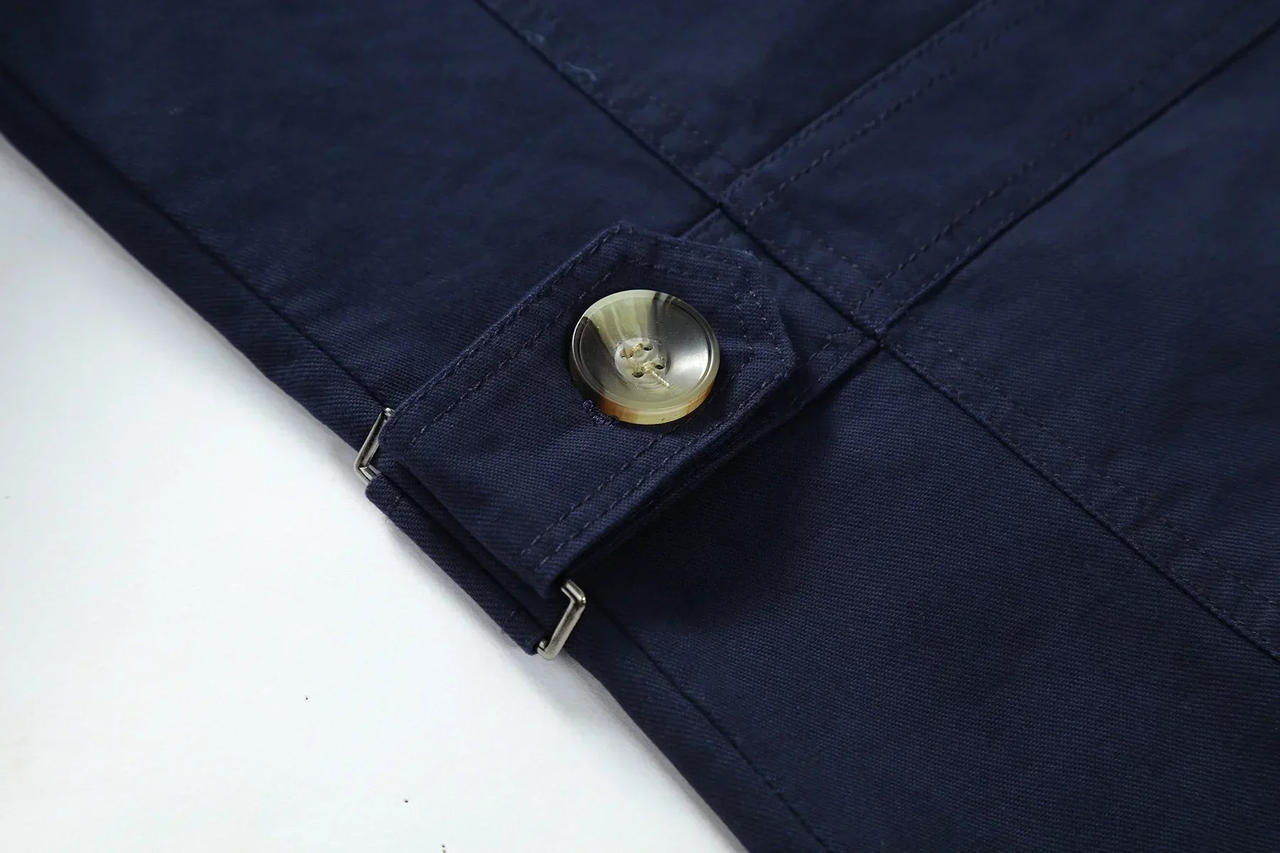 NOUVEAU RICHE Herren Stylischer Langer Herbst-Trenchcoat Für Offizielle