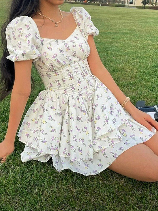 NOUVEAU RICHE Schmales Minikleid Korsettstil Mit Herzförmigem Ausschnitt