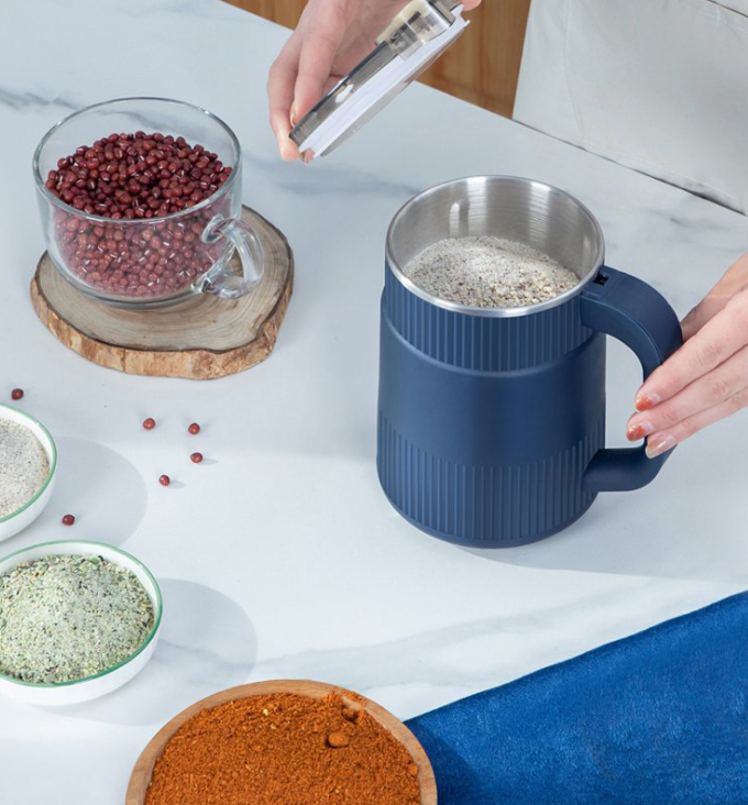NOUVEAU RICHE Elektrische Getreidemühle Mahlgrad Einstellbar Vielseitig