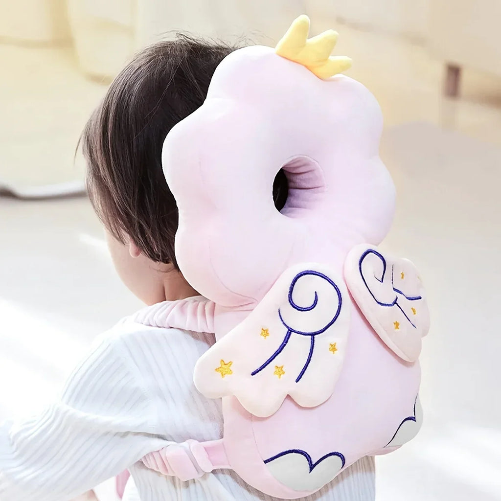 Baby-Kopfschutz-Rucksackkissen - Sturzschutzkissen zum Krabbeln & Laufen