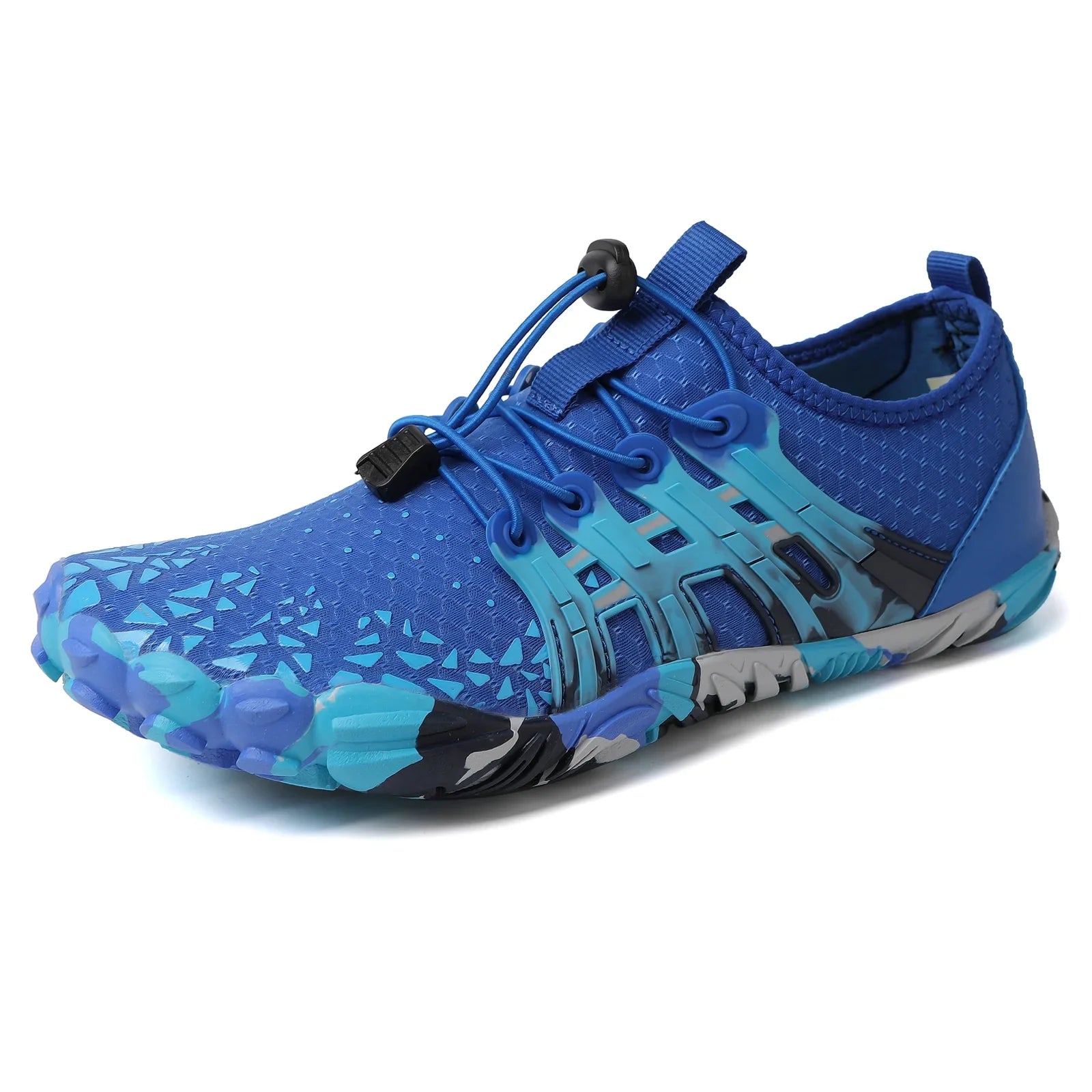 NOUVEAU RICHE Herren und Damen Barfußschuhe Wasserdichte Farbenfroher Blau