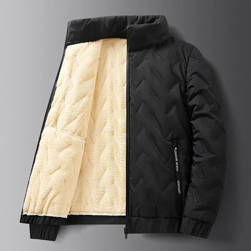 NOUVEAU RICHE Herren Gemütliche Skijacke für Herren Klassische Silhouette
