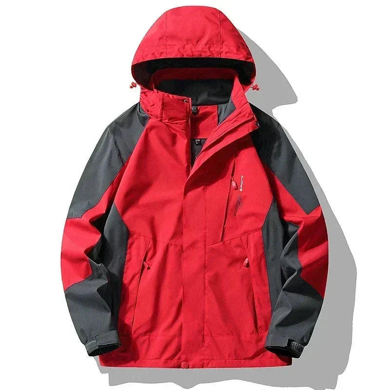 NOUVEAU RICHE Gorpcore Abenteuerjacke Winddicht Wasserdicht