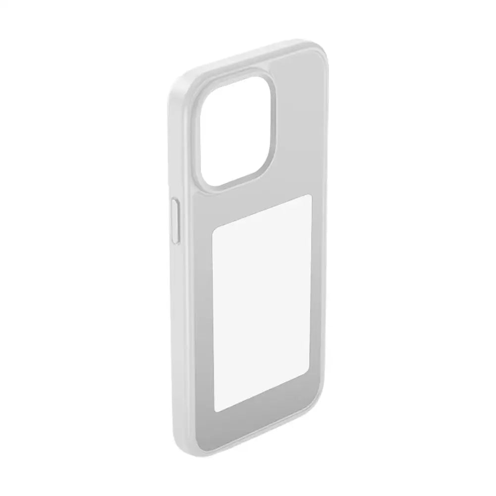 NOUVEAU RICHE Interaktive Foto-iPhone-Hülle – Personalisierte Handyhülle mit NFC-Display, Foto per App wechseln, iPhone 13–15 – PixelShell