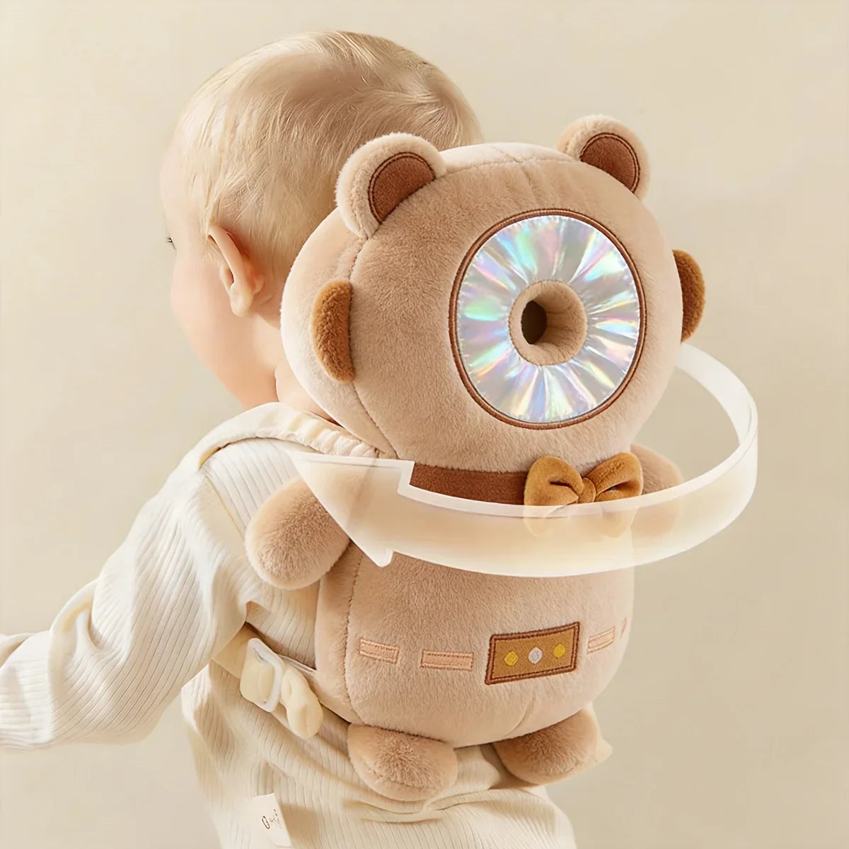 Baby-Kopfschutz-Rucksackkissen - Sturzschutzkissen zum Krabbeln & Laufen