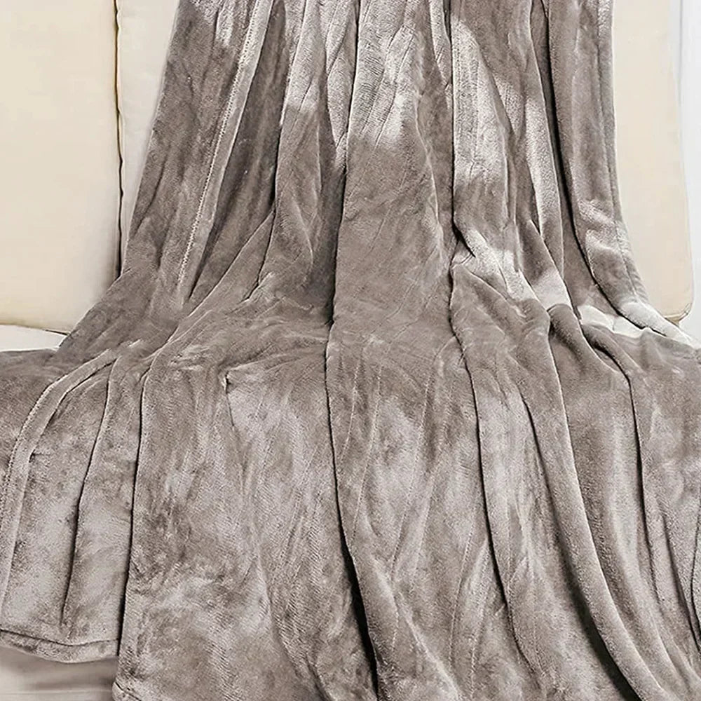 NOUVEAU RICHE Elektrische Decken Wärme Großformat Weiches Polyester