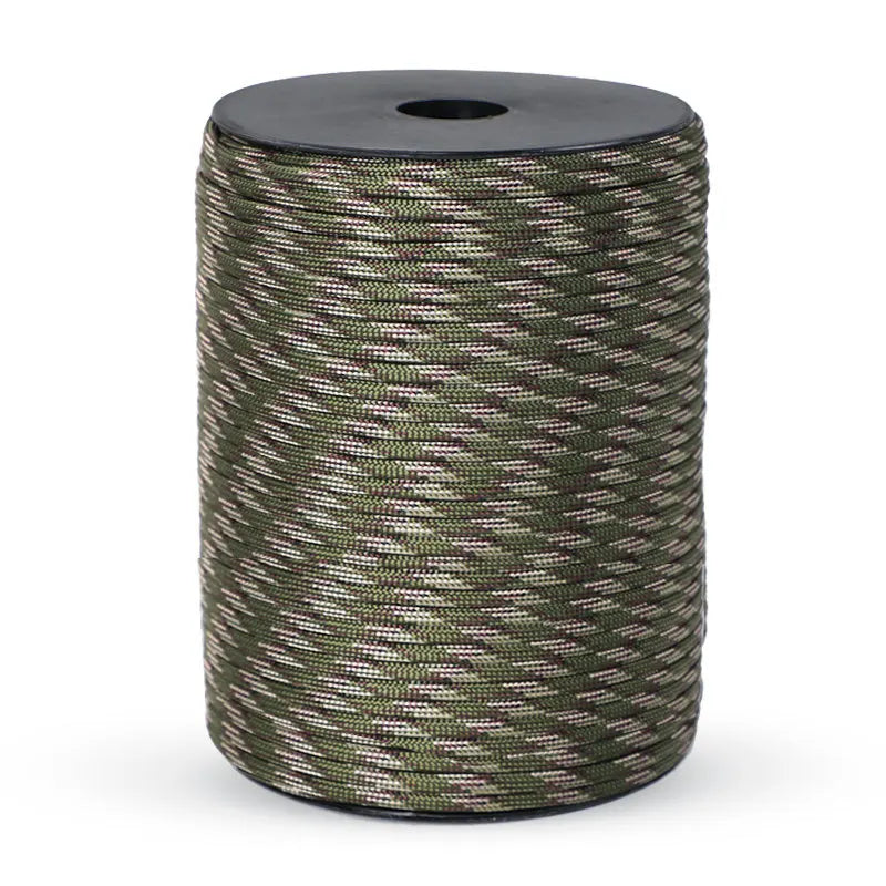 NOUVEAU RICHE Norvo 550 Paracord 100 m – 9-adriges Survival Paracord Seil für Camping, Outdoor & Basteln, 20 Farben