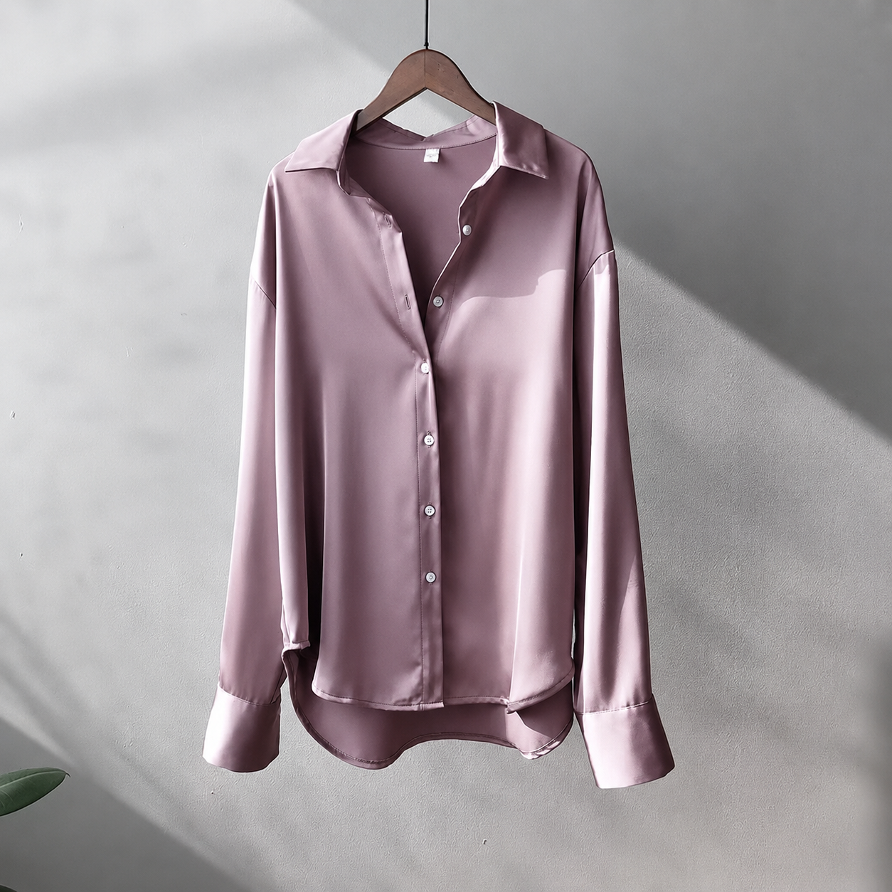 NOUVEAU RICHE Seidenbluse Langarm Hochwertige Seide Für Beruf Anlässe