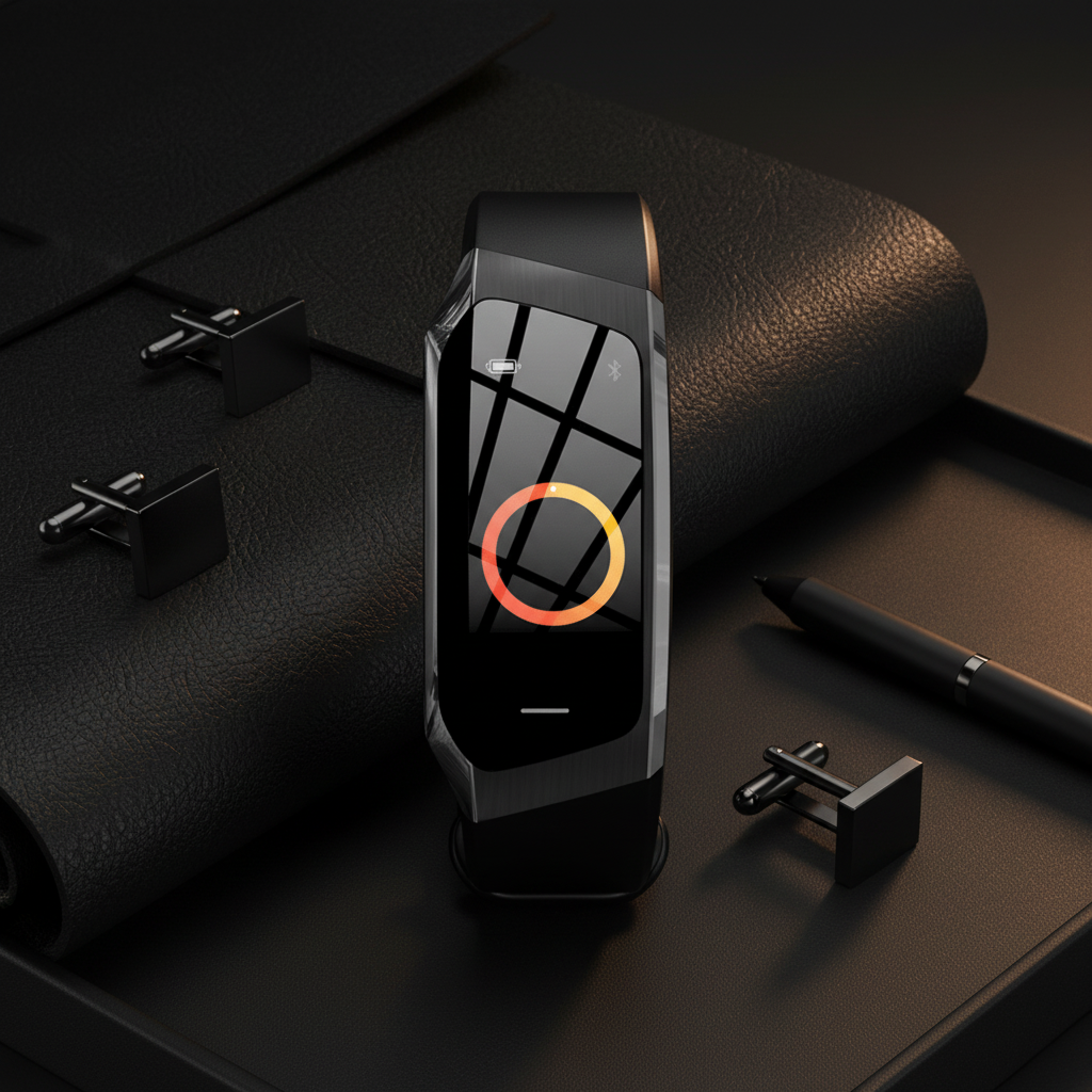 NOUVEAU RICHE Fitness Tracker Uhr – Smartwatch mit Pulsmesser, Schrittzähler, Schlaftracking & Benachrichtigungen, Schwarz, Gold oder Silber
