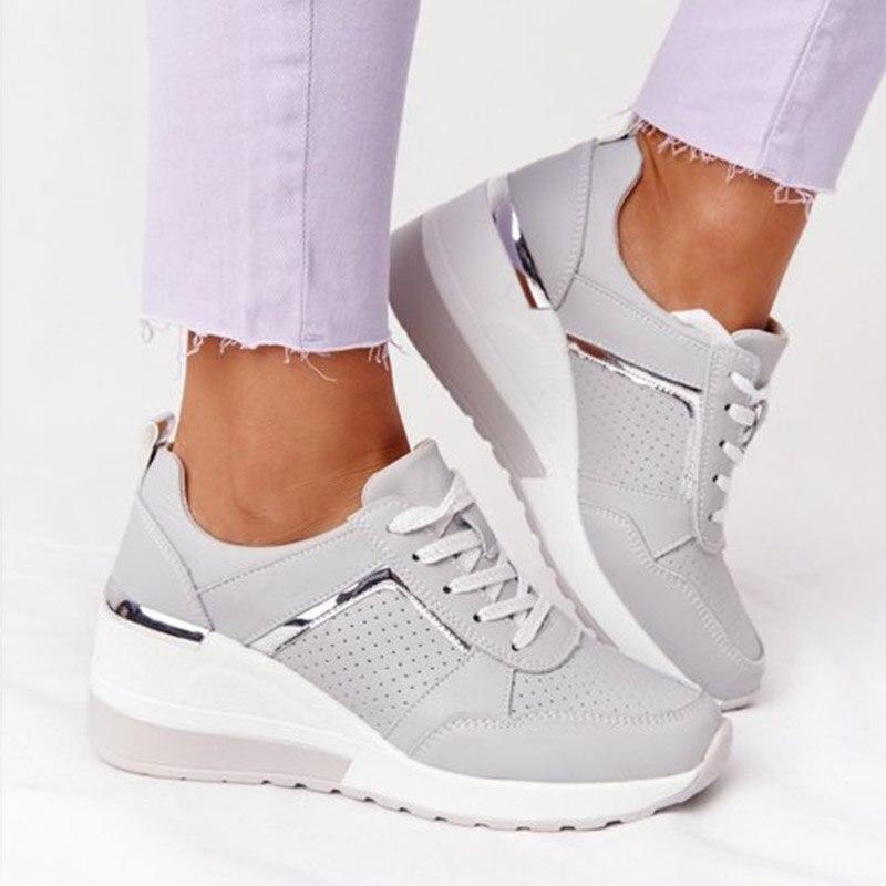 NOUVEAU RICHE Sneaker Damen Bequeme Dämpfung Atmungsaktives Obermaterial