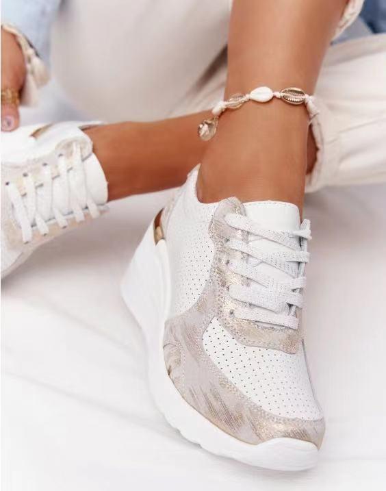 NOUVEAU RICHE Sneaker Damen Bequeme Dämpfung Atmungsaktives Obermaterial