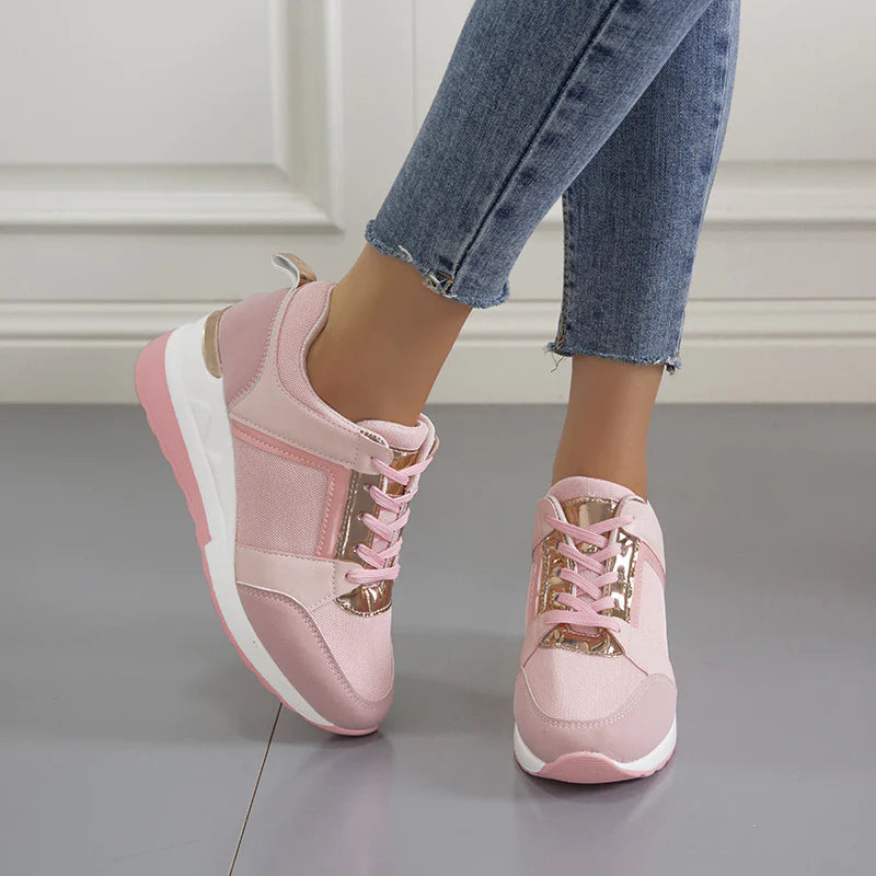 NOUVEAU RICHE Sneaker Damen Bequeme Dämpfung Atmungsaktives Obermaterial