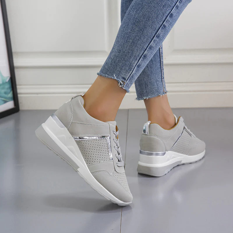 NOUVEAU RICHE Sneaker Damen Bequeme Dämpfung Atmungsaktives Obermaterial