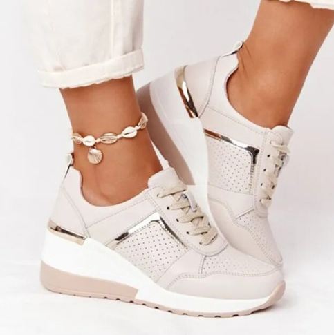 NOUVEAU RICHE Sneaker Damen Weiche Sohle Blau Größe 38 Bequemes Gehen