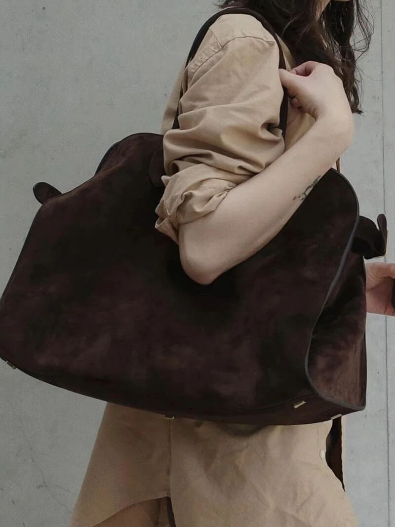 NOUVEAU RICHE Damen Großraumtasche – Elegante Tasche aus Veganes Leder mit Viel Stauraum