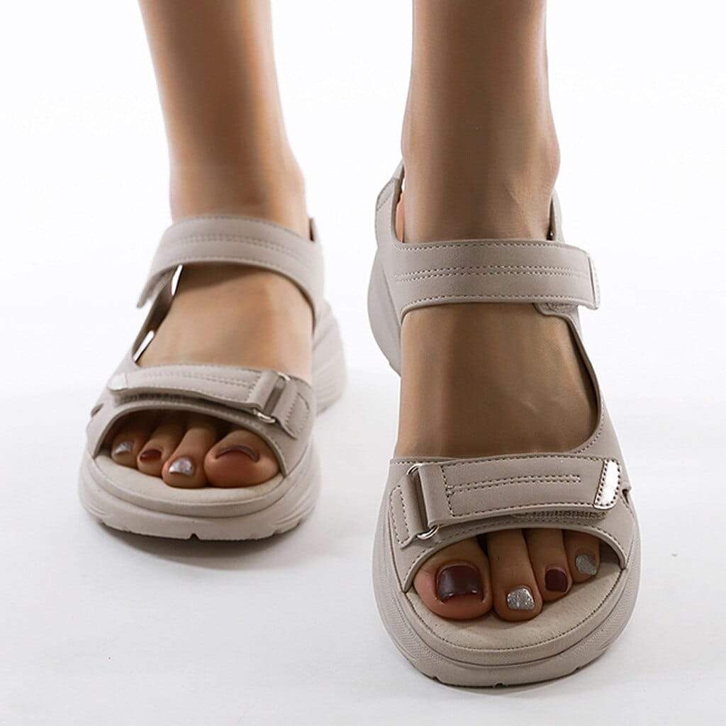 NOUVEAU RICHE Damen-Sandalen – Medizinische Stütze & modernes Design zur Linderung von Fußschmerzen
