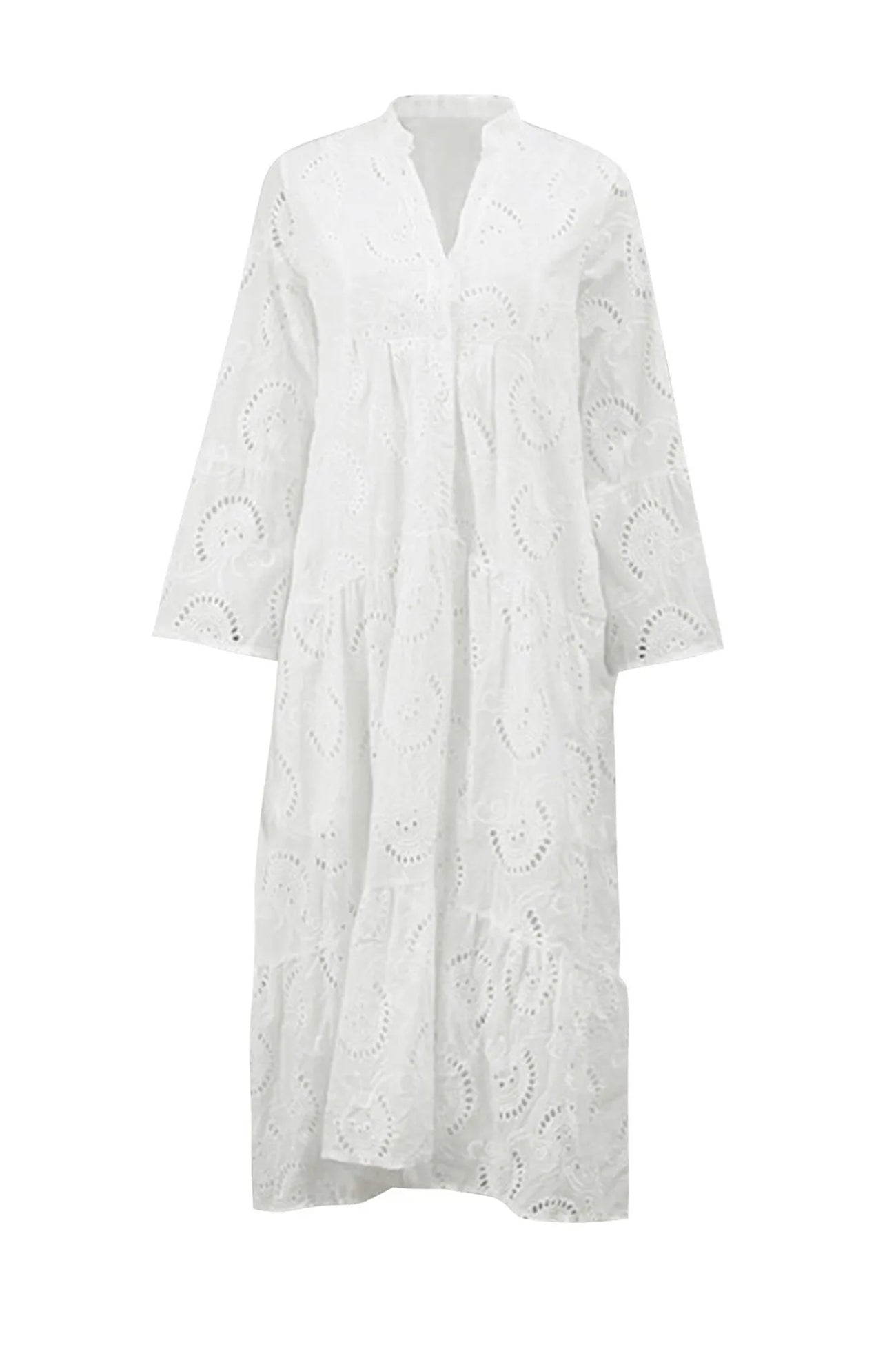 NOUVEAU RICHE Sommeroutfit Damen Luftiges Sommerkleid Lässig Stilvoll