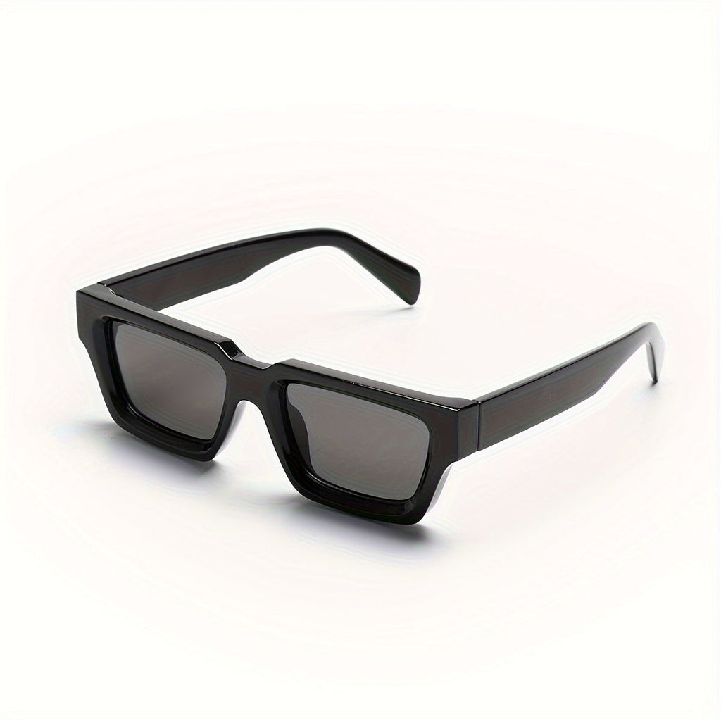 NOUVEAU RICHE Sonnenbrille Herren Damen Retro Schwarz Polycarbonat Default