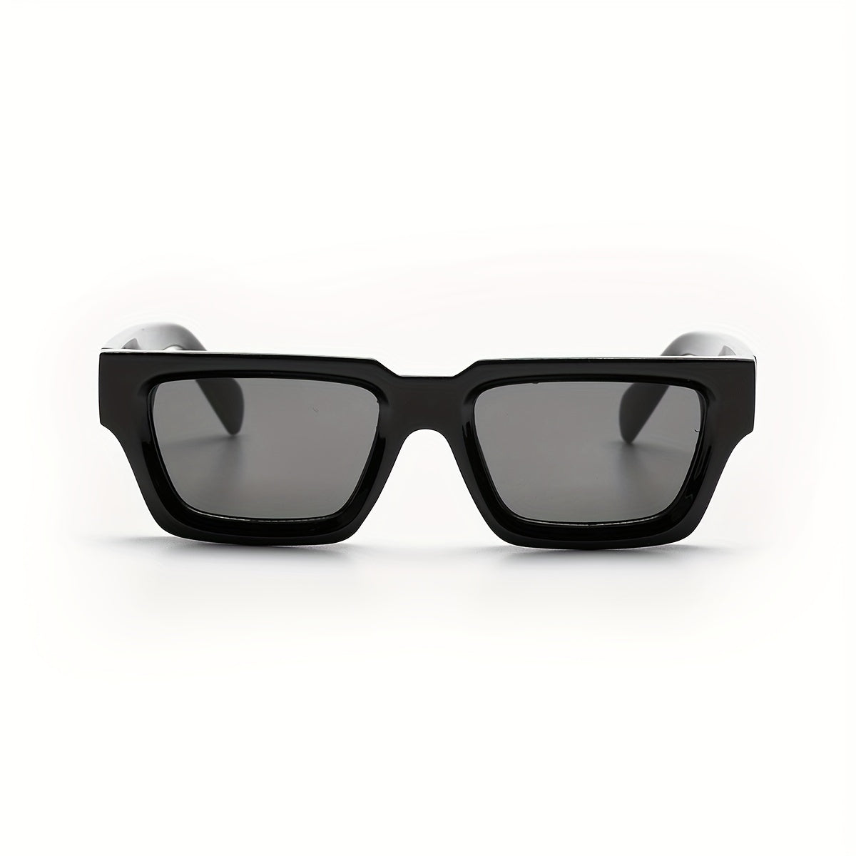 NOUVEAU RICHE Sonnenbrille Herren Damen Retro Schwarz Polycarbonat