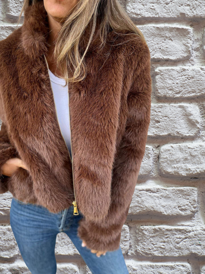 NOUVEAU RICHE Damen Herbstmantel Warm Und Gemütlich Luxuriöses Erscheinungsbild Leicht Zu Tragen