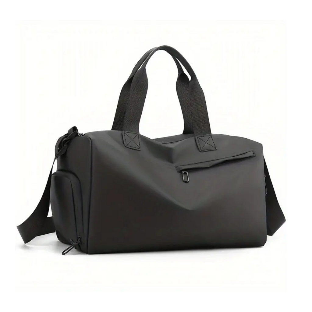 NOUVEAU RICHE Sporttasche mit Schuhfach – Wasserabweisende Trainingstasche mit Bodenfach, Unisex, 39 x 23 x 22 cm, 4 Farben