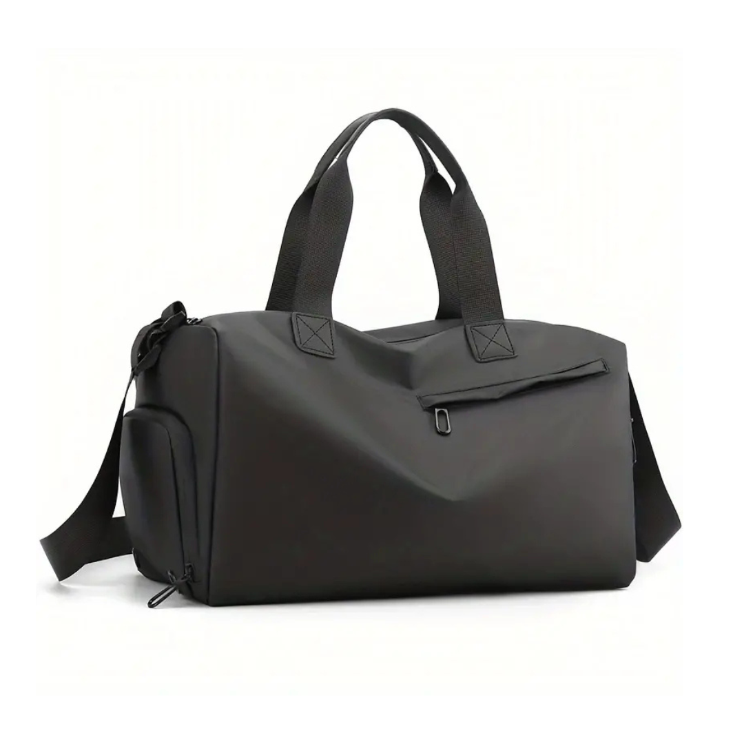 NOUVEAU RICHE Sporttasche mit Schuhfach – Wasserabweisende Trainingstasche mit Bodenfach, Unisex, 39 x 23 x 22 cm, 4 Farben