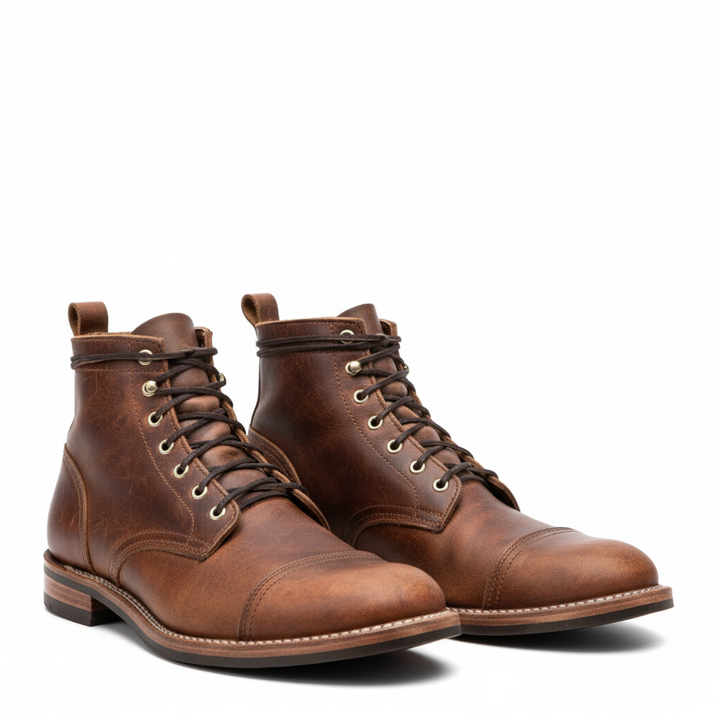 NOUVEAU RICHE Herren Winterstiefel Gefüttert – Edler Look & Thermo-Wärme