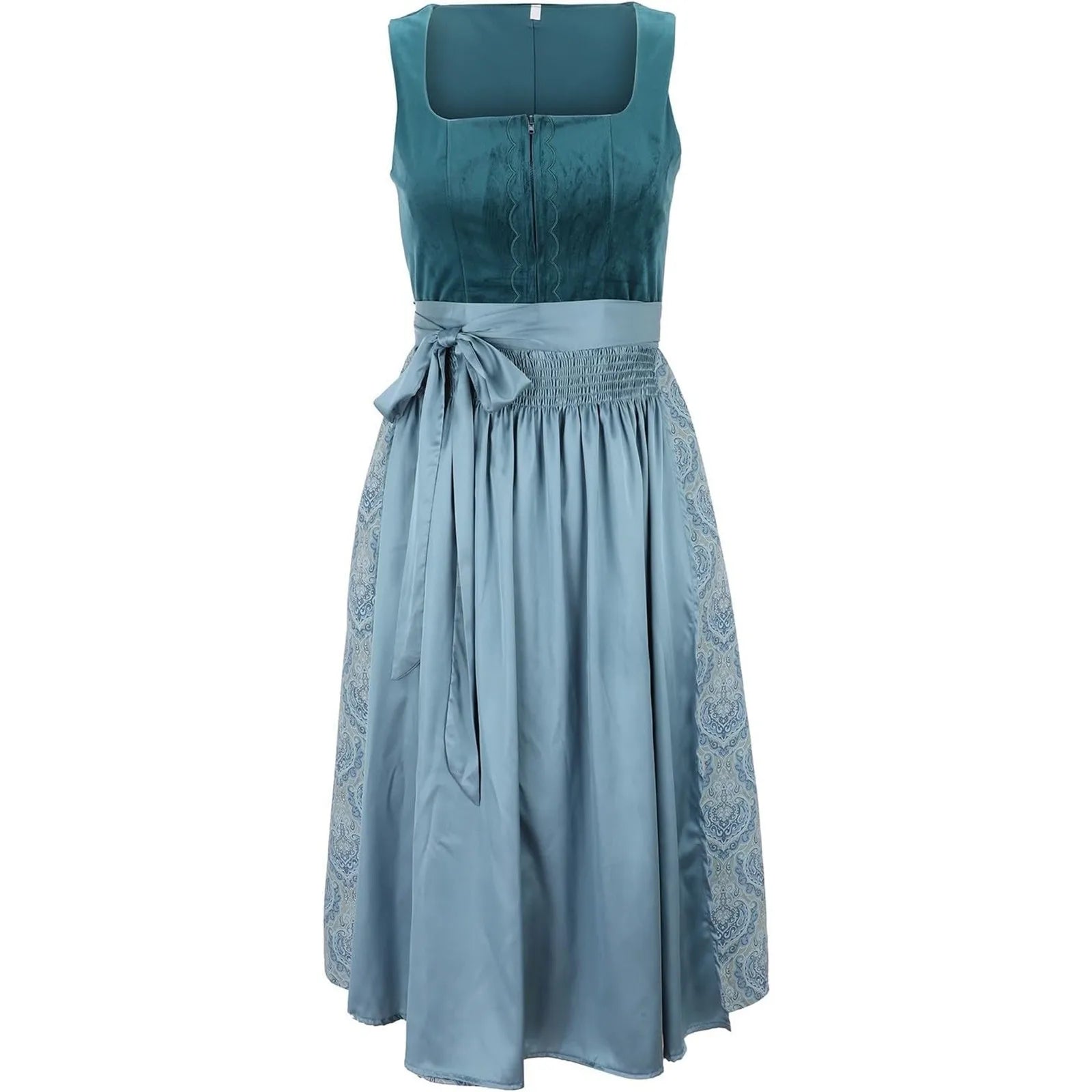 NOUVEAU RICHE Dirndlkleid Langarm Oktoberfest Damen Stilvoll Elegant