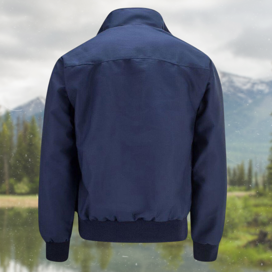 NOUVEAU RICHE Stylische Harrington Jacke Für Herren Zeitlos Vielseitig