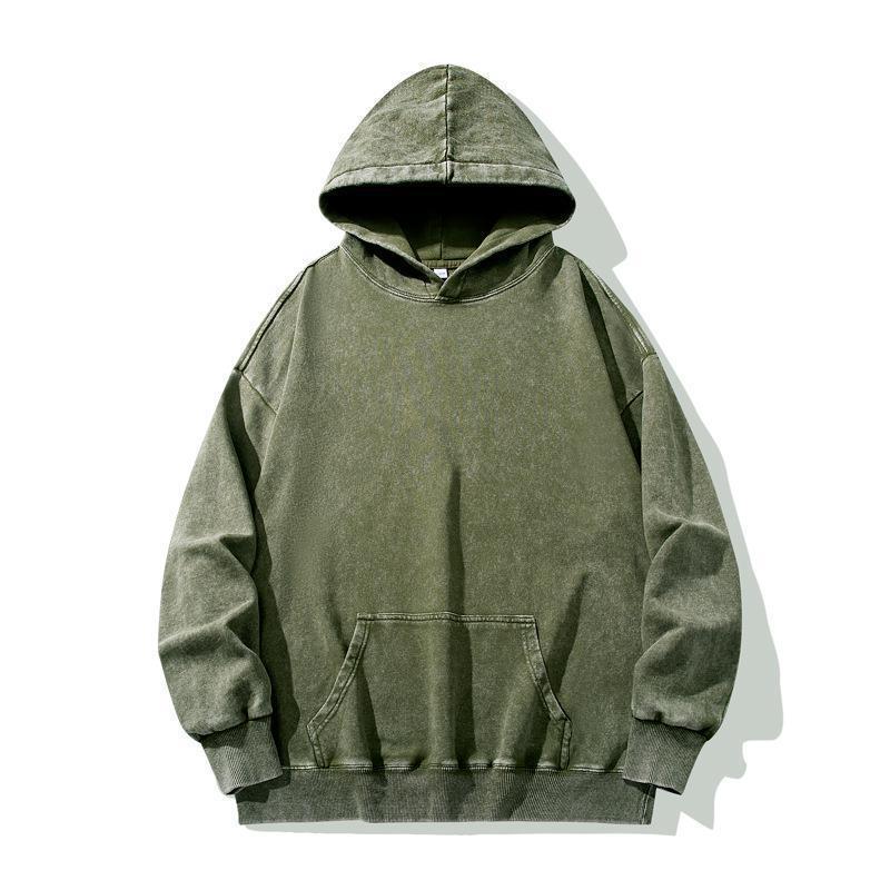 NOUVEAU RICHE Stylisches Herren Hoodie Sweatshirt für Freizeit und Outdoor Abenteuer mit Komfort und Trendigem Design Grün