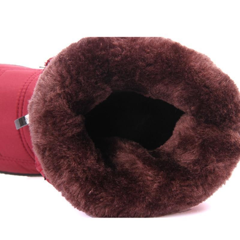 NOUVEAU RICHE Damen Winterstiefel Super Warme Weiche Innenfütterung