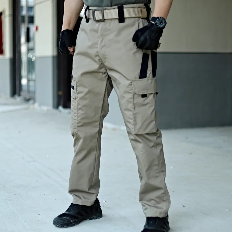 NOUVEAU RICHE Taktische Cargohose Herren Wasserdichte Militär Passform