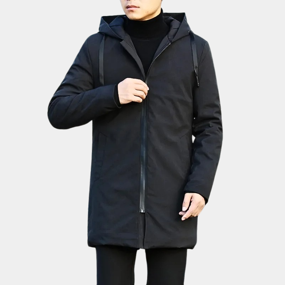 NOUVEAU RICHE Herren Regenjacke – Elegante Wasserdichte Winterjacke, Warm und Trocken