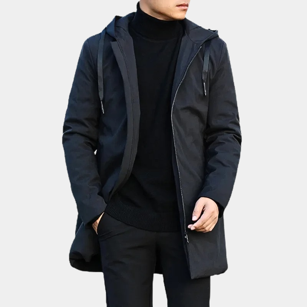 NOUVEAU RICHE Herren Regenjacke – Elegante Wasserdichte Winterjacke, Warm und Trocken