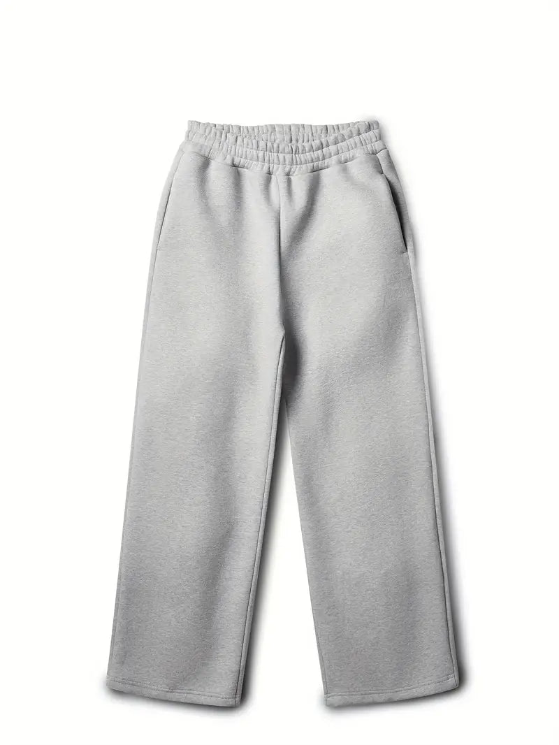 NOUVEAU RICHE Trainingsanzug Herren mit Kapuze – Jogginganzug mit Hoodie & Jogginghose, gerade Passform, Schwarz oder Hellgrau, S-3XL – Hermosa